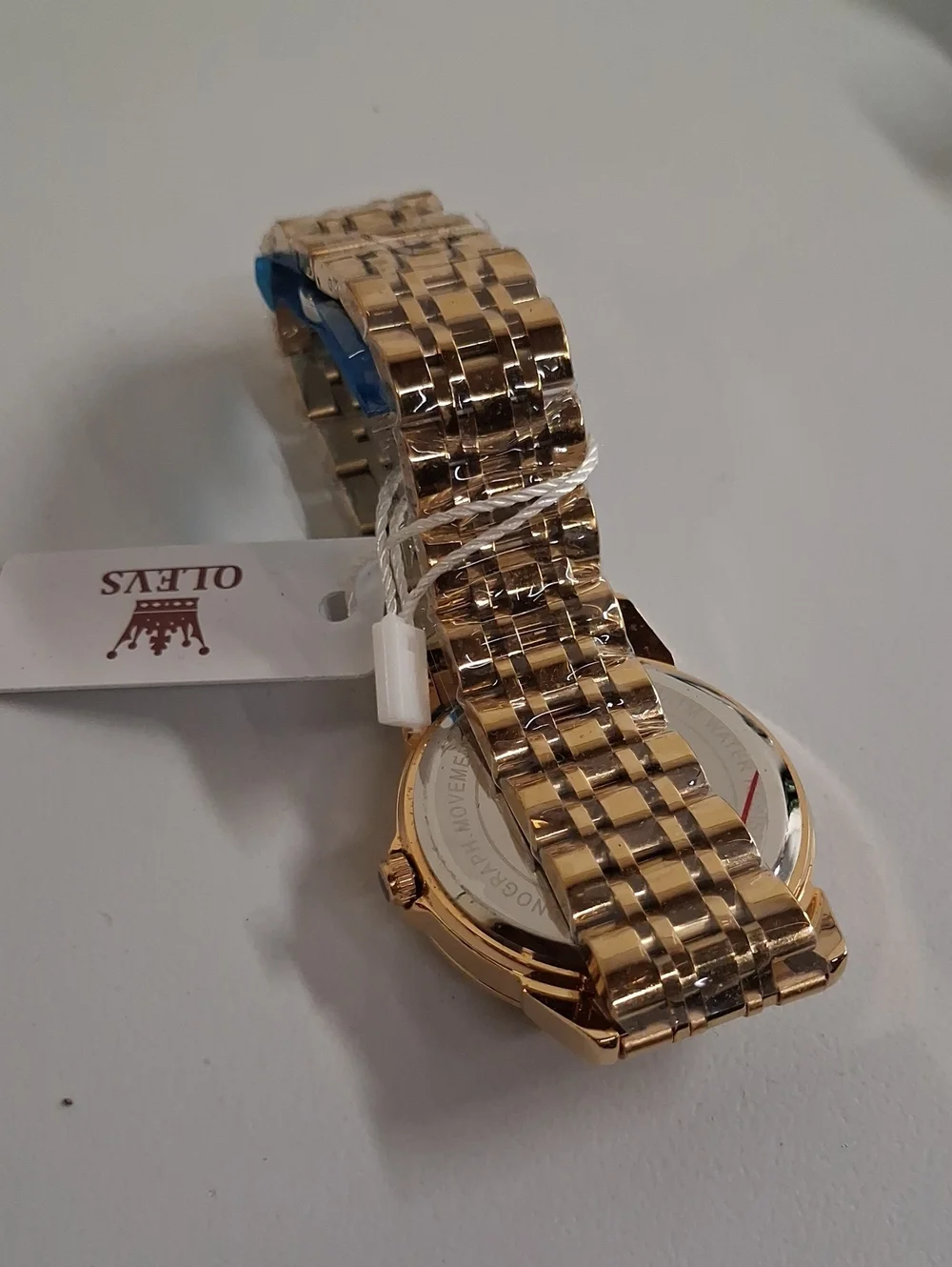 Olevs gold tone